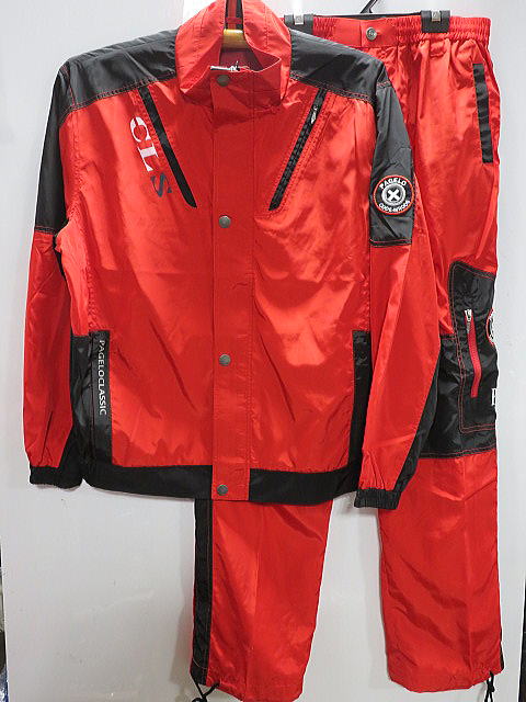 パジェロ　長袖ナイロン上下セット 　PAGELO