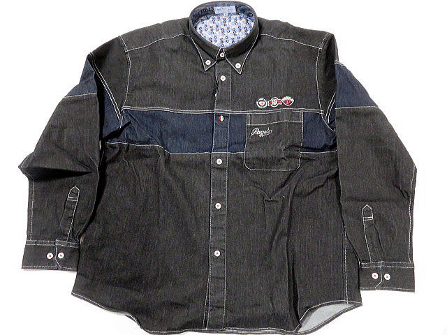 パジェロ 長袖　デニムシャツ PAGELO