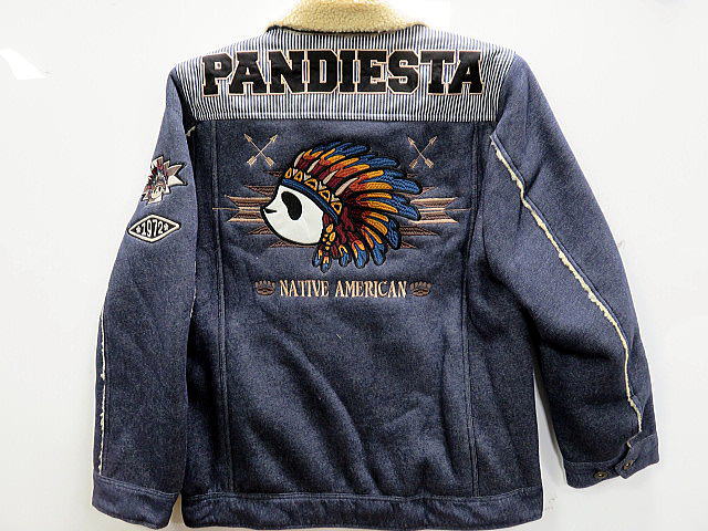 PANDIESTA JAPAN　インディアンパンダ ボンディングランチジャケット　パンディエスタ