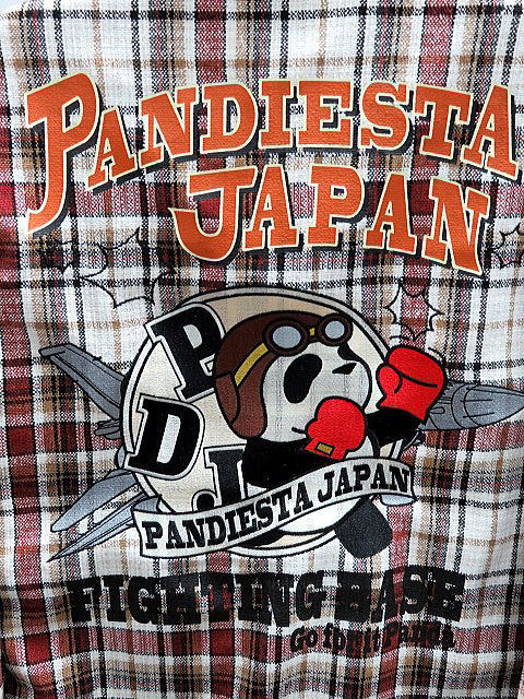 PANDIESTA JAPAN　PDJ-FIGHTER チェックシャツ　パンディエスタ_1