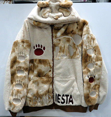 大きいサイズ　PANDIESTA JAPAN　フェイクファー　ブルゾン　パンディエスタ
