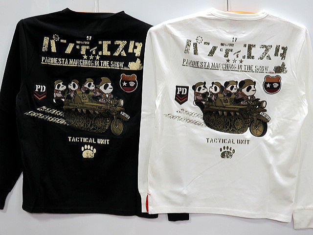 PANDIESTA JAPAN　長袖Tシャツ　陸走熊猫　パンディエスタの通販は