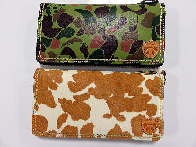 PANDIESTA JAPAN 熊猫謹製ラウンドジップウォレット 長財布