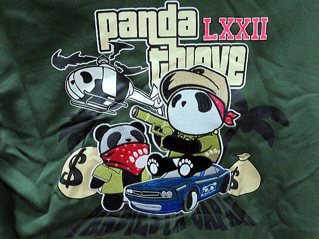 PANDIESTAJAPAN フルジップパーカー GANG PANDA パンディエスタ