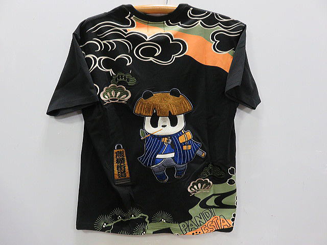 PANDIESTA JAPAN　股旅パンダ　半袖Tシャツ　パンディエスタ