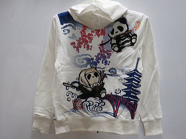 PANDIESTAJAPAN　USHIWAKA VS BENKEI　フルZIPパーカー　パンディエスタ