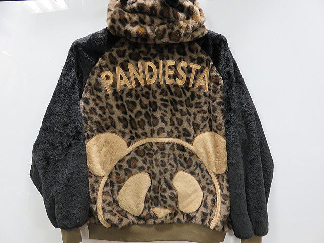 PANDIESTA JAPAN　ラグラン切替　フェイクファー　ブルゾン　パンディエスタ