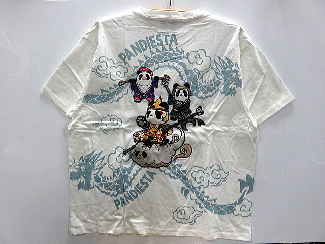 大きいサイズ　PANDIESTA JAPAN　西遊記パンダ　半袖Tシャツ　パンディエスタ