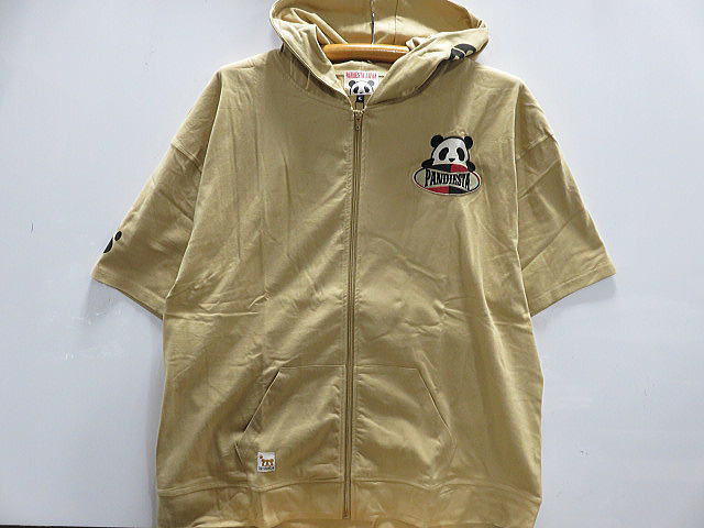 大きいサイズ　PANDIESTA JAPAN　　P.D.MOTERS    半袖パーカー　パンディエスタ