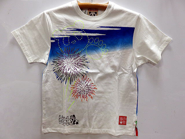 PANDIESTA JAPAN　半袖Tシャツ　熊猫川花火大会　パンディエスタ 9,500円