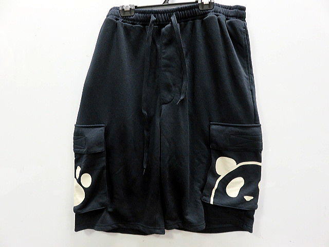 【大きいサイズ】PANDIESTA JAPAN　アイコンパンダ スウェットカーゴハーフパンツ　パンディエスタ