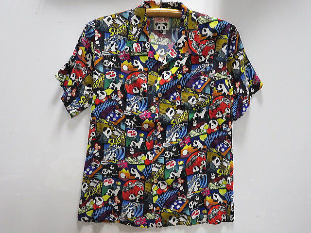 PANDIESTA JAPAN　アメコミパンダ アロハシャツ　 パンディエスタ