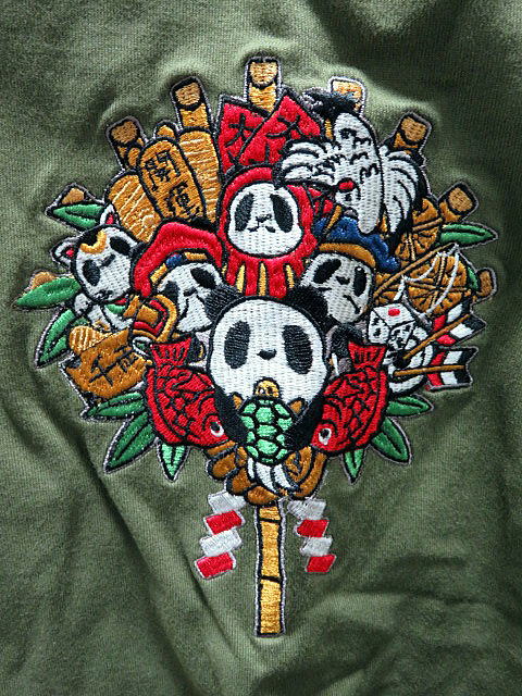 大きいサイズ　PANDIESTA JAPAN　熊猫手　長袖Tシャツ　パンディエスタ_3
