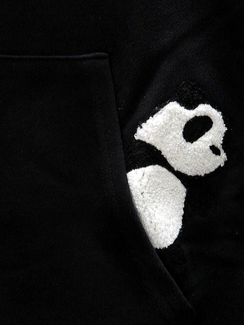 PANDIESTAJAPAN  重なりジャイアントパンダ プルパーカー  パンディエスタ