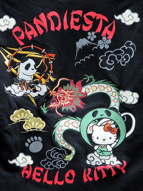 Hello Kitty × PANDIESTAJAPAN　風雷神フルZIPパーカー　ハローキティ×パンディエスタ_1