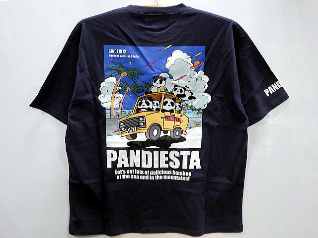 大きいサイズ　PANDIESTA JAPAN　　半袖Tシャツ　80sサマーバケーション　パンディエスタ_1