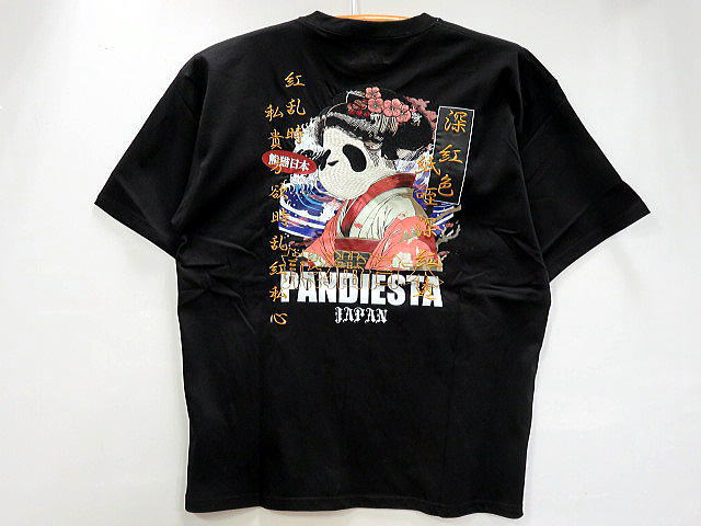 PANDIESTA JAPAN　熊猫日本 GEISHAパンダ  半袖Tシャツ　パンディエスタ