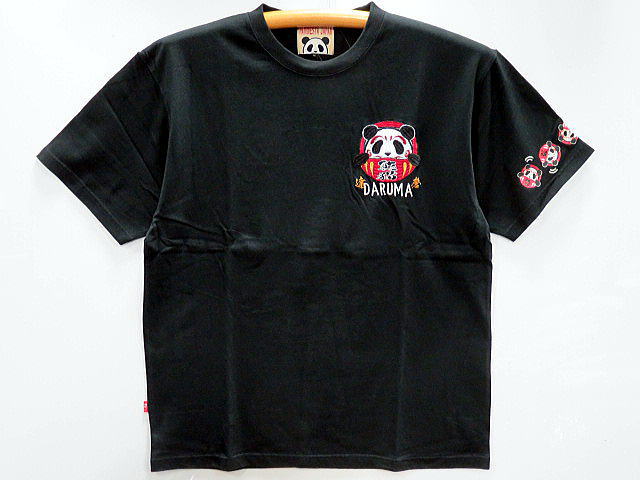 PANDIESTA JAPAN　熊猫大吉ダルマ 半袖Tシャツ　パンディエスタ_2