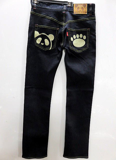 PANDIESTA JAPAN　デニムパンツ　パンダ刺繍　パンディエスタ