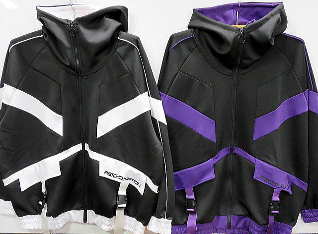 PSYCHO NATION　ネコ耳切替フードジャージ　サイコネーション　ネコ耳パーカー