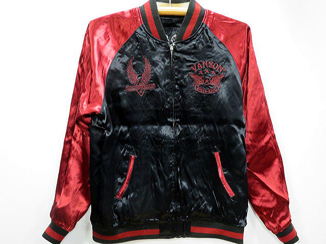 vanson leathers　リバーシブルスカジャン　VANSON_6