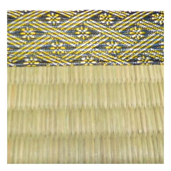 萩原 藺草上敷き 二方縁 ＃2200双目 6畳 天然いぐさ 日焼防止 防カビ加工 イ草 撥水の通販は