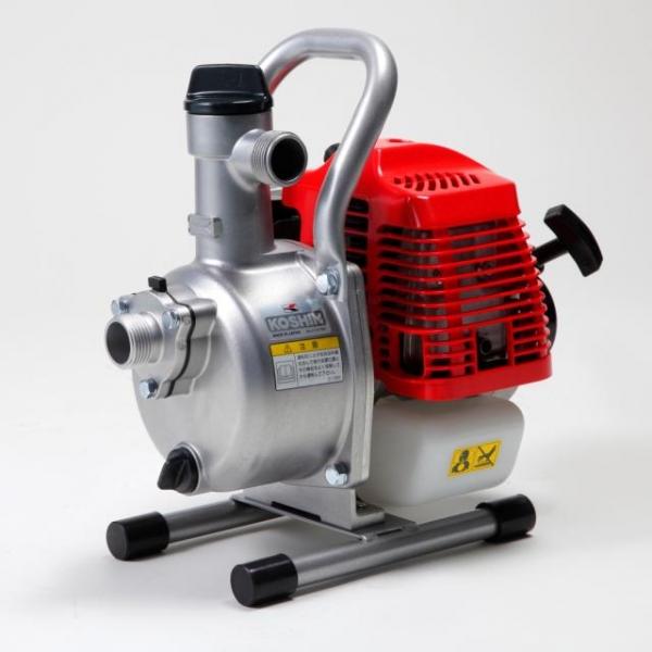 工進　2サイクルエンジン ハイデルスポンプ 25mm KM-25S【送料無料】の通販は