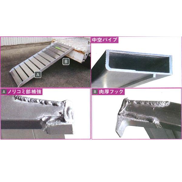 ALINCO【個人様OK】【1本単位】アルミブリッジ  SHA-180-50-0.2　６尺　幅50cm　0.2t【送料無料】