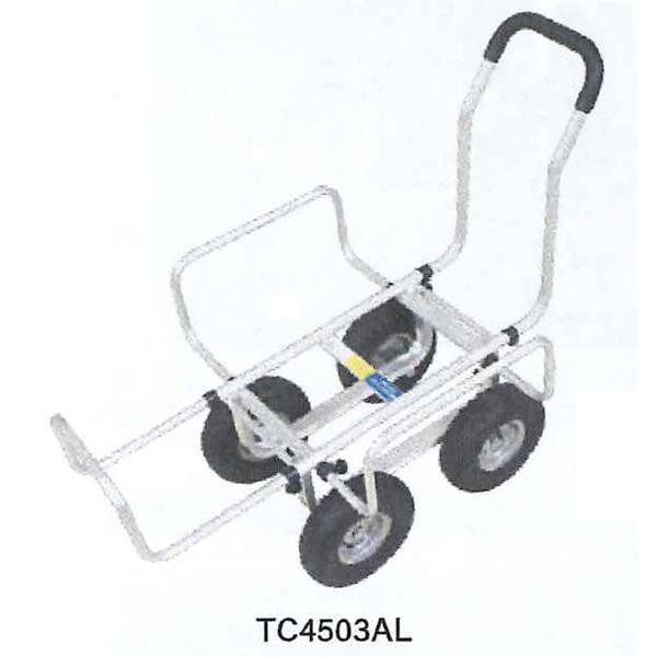 シンセイ　伸縮アルミハウスカー(10インチタイヤ）TC4503AL　作業用 台車 農作業　運搬　収穫の通販は