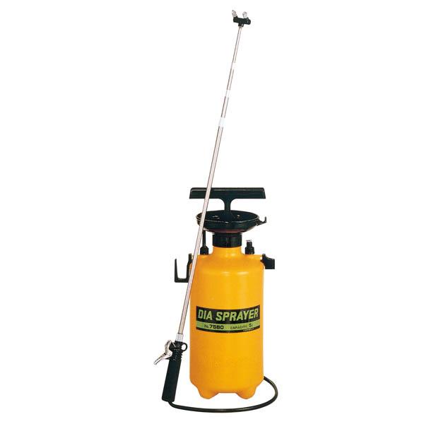 フルプラ　#7560　2頭式 最長2.1m伸縮ノズル（4段式）付　5L用　噴霧器