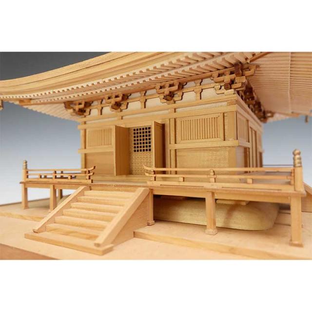 ウッディジョー 木製模型 1/50 石山寺 多宝塔