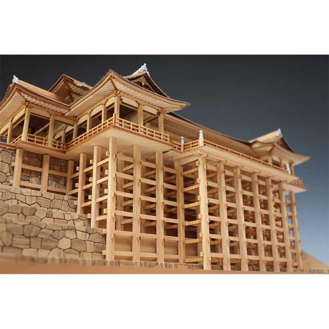 ウッディジョー 木製模型 1/150 清水寺
