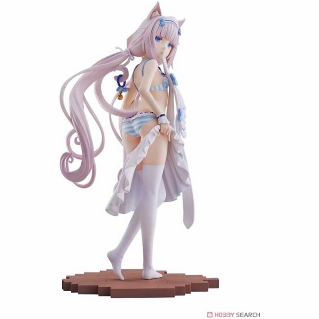 PLUM フィギュア ネコぱら 1/7 バニラ 着替えのひと時の通販は