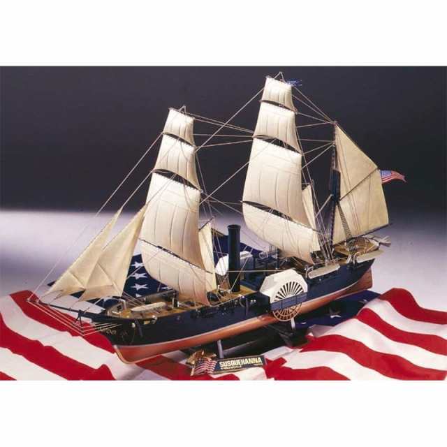 アオシマ プラモデル 大型帆船 No.10 1/150 黒船 サスケハナ 船舶