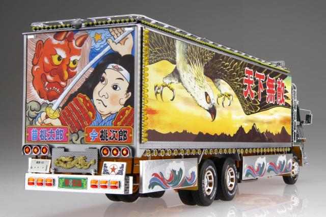 アオシマ プラモデル 1/32 トラック野郎 No.7 一番星 度胸一番星