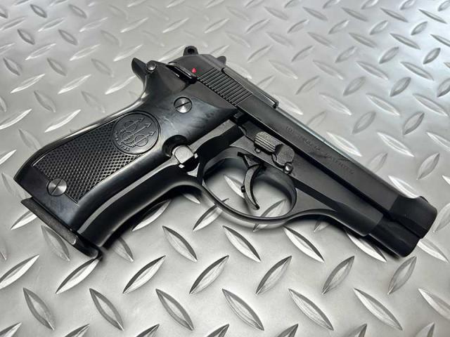 マルシン モデルガン完成品 M84 強化版 マットブラックABS プラグ