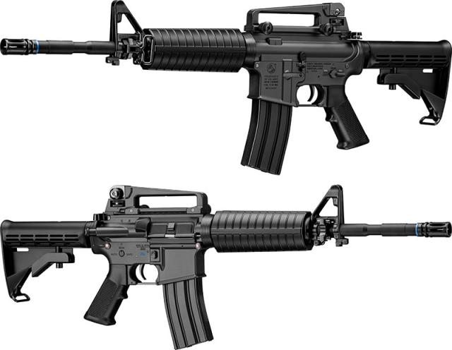 トイガン m4a1r M4A1R Rシリーズ電動ガン 東京マルイ エアガンレビュー - YouTube