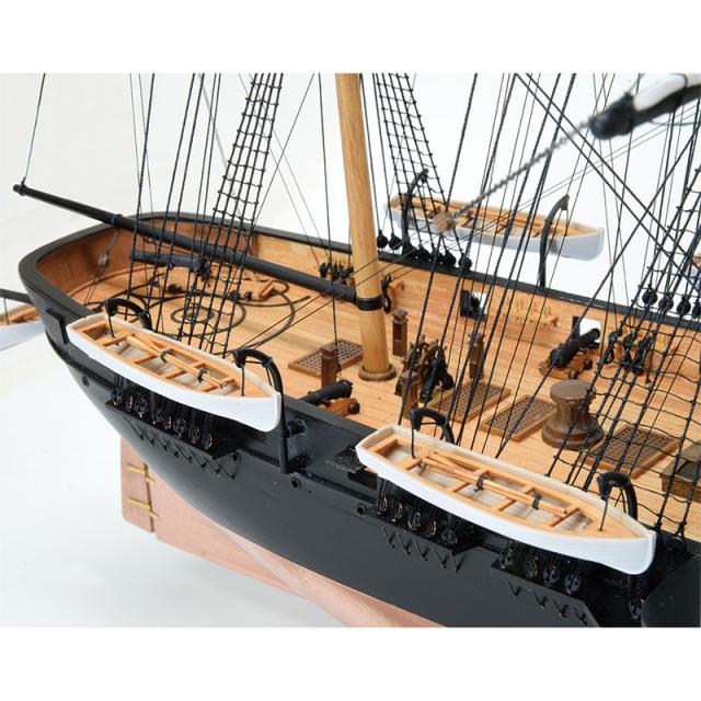 ★　ウッディジョー 木製帆船模型 1/120 黒船 サスケハナ号　送料無料