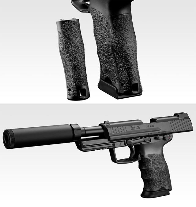 【超美品】東京マルイ HK45 タクティカル ブラック　ケース付き 超美品】東京マルイ HK45 タクティカル ブラック ケース付き