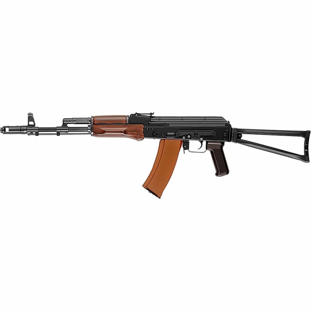 送料無料商品の通販 エアガン AKS-74N 電動ガン 充電器付き ストラップ 予備マガジン トイガン
