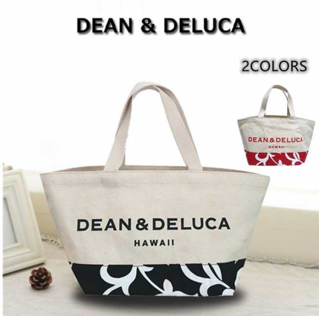 DEAN＆DELUCA ディーン＆デルーカ レディースHAWAII限定 ハイビスカス柄 トートバッグ 大人気スモールサイズ ハワイ敬老日  Sサイズ｜au PAY マーケット