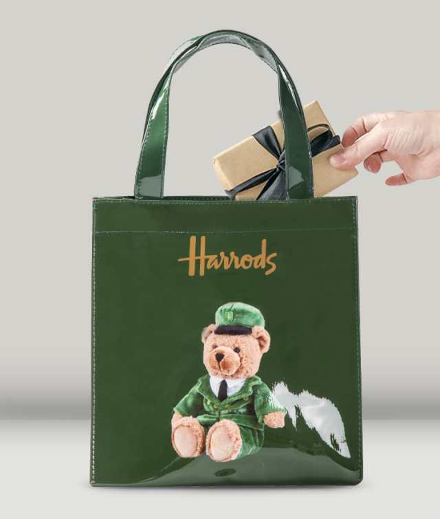 Harrods ハロッズ S/Mサイズ トートバッグ ショッパー ショッピング ...