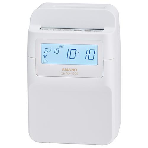 アマノ　コネクテッドタイムレコーダー(時間集計モデル)　1日最大4回・黒印字　MX-1000