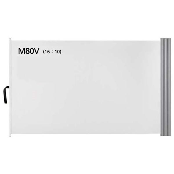 泉(IZUMI)　巻取芯付マグネットスクリーン　80インチ(アスペクト比16:10)　WOL-M80V