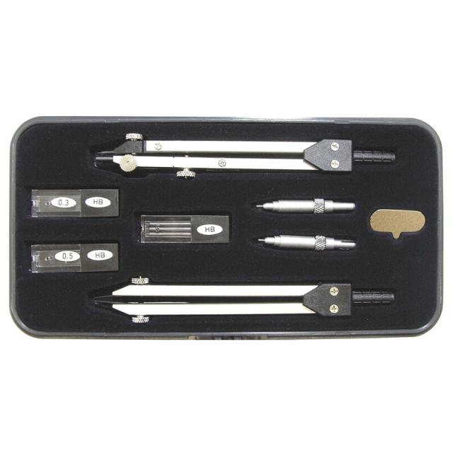 ウチダ　KD型製図器　SKセット　8品組 [ 010-0010 ]の通販は 5,964円