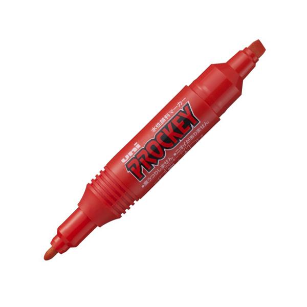 (まとめ) 三菱鉛筆 水性マーカー プロッキー 詰め替えタイプ 太字角芯+細字丸芯 水色 PM150TR.8 1本 (×100) まとめ) 三菱鉛筆 水性マーカー プロッキー 詰め替えタイプ 太字角芯+