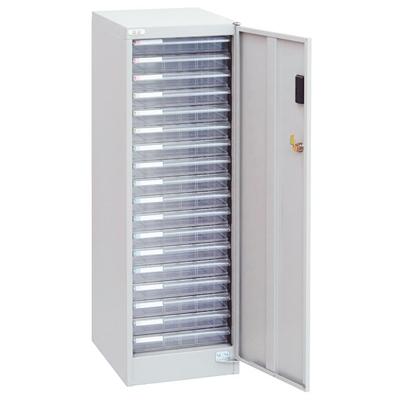 レターケース セキュリティフロアケース AF-S18 A4 浅型18段 幅277