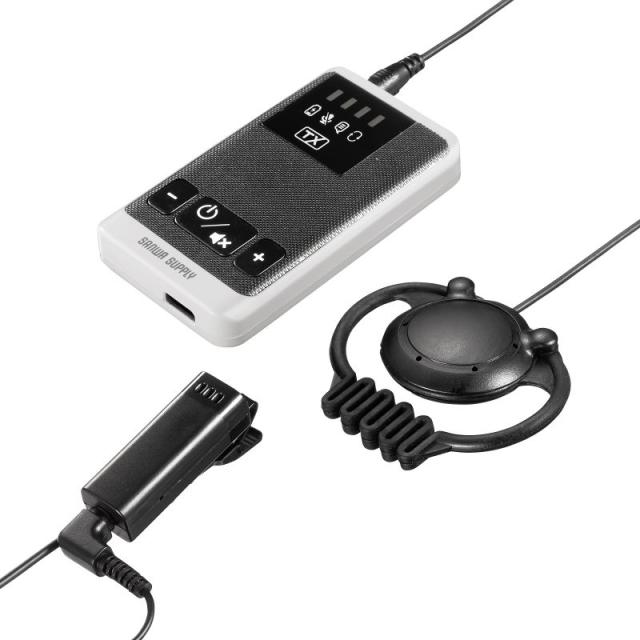 サンワサプライ ワイヤレスガイドシステム(親機) MM-WGS5T