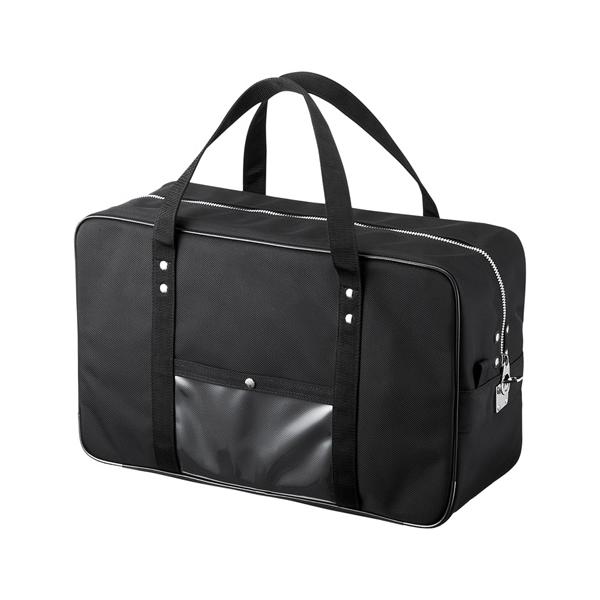 サンワサプライ　メールボストンバッグ(Lサイズ・ブラック)　BAG-MAIL2BK