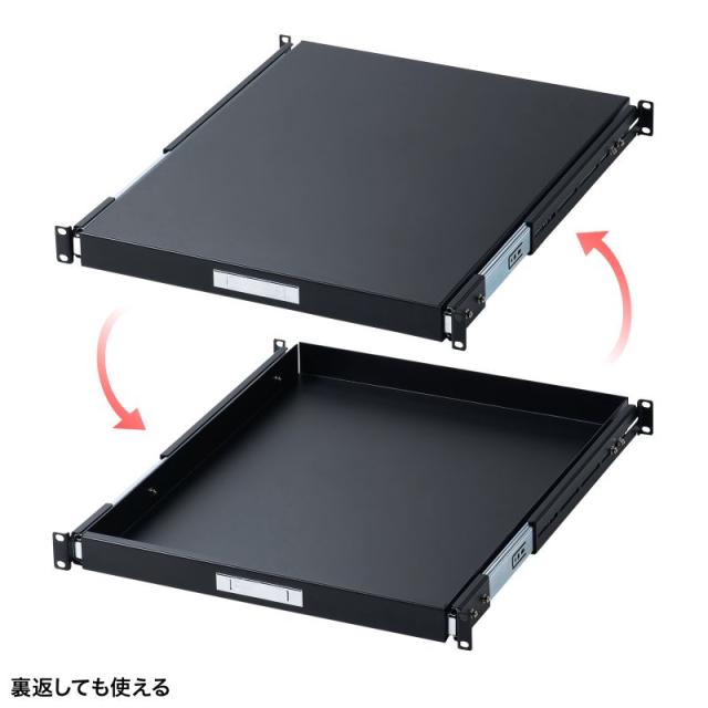 EIA用スリット付き棚板　サーバーラックCP-SVCシリーズ用スリット付き棚板。 □SANWA EIA用スリット付き棚板 CPSVC1UNT1(2016420)[法人限定][外直送